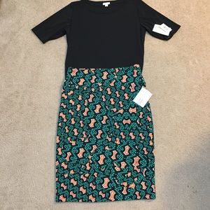 NWT LuLaRoe Multicolored Cassie Skirt